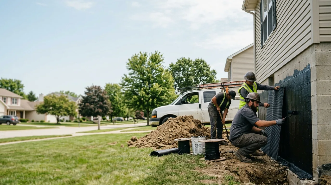 Basement Waterproofing in Stoy, IL near me